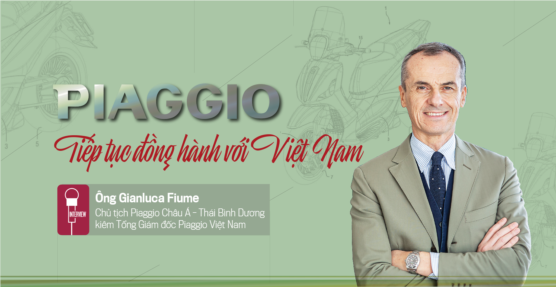 Piaggio tiếp tục đồng hành với Việt Nam  - Ảnh 1