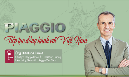 Piaggio tiếp tục đồng hành với Việt Nam