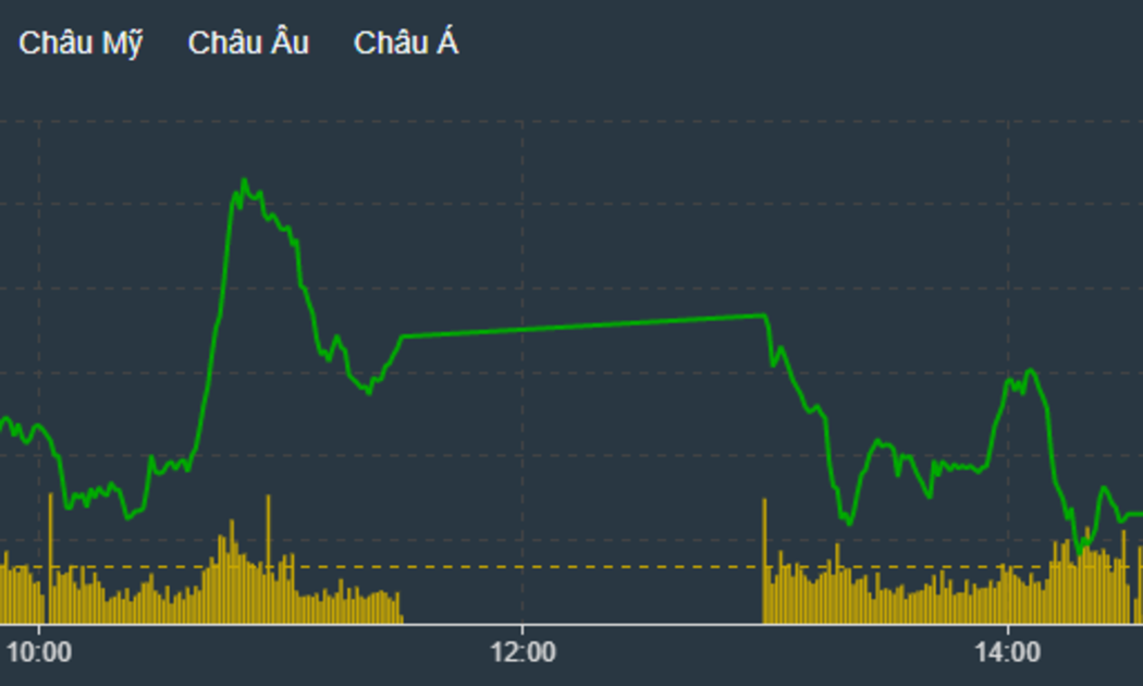 VN-Index hạ độ cao chiều nay.