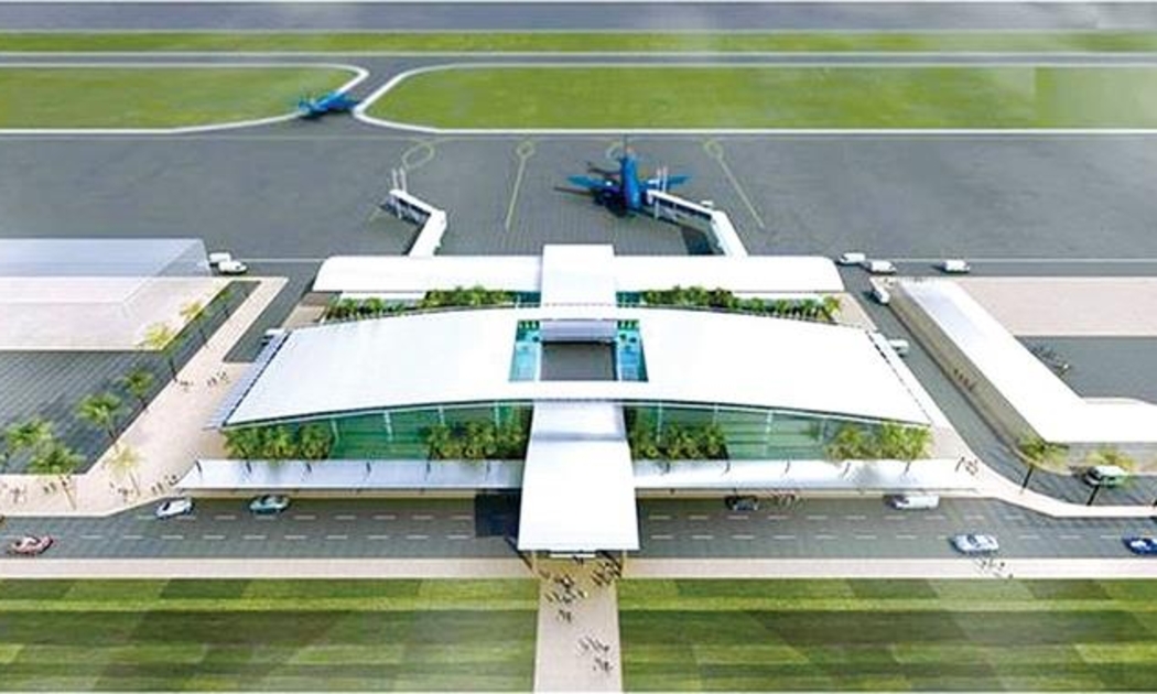 Phối cảnh Cảng hàng không Sa Pa.