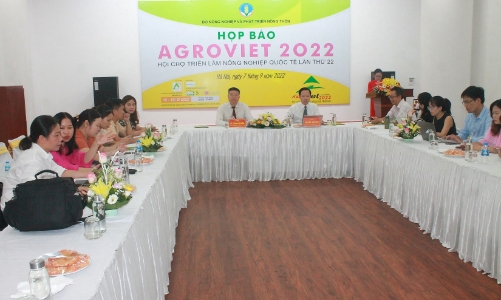 AgroViet 2022 thu hút gần 100 doanh nghiệp trong nước và quốc tế tham gia 