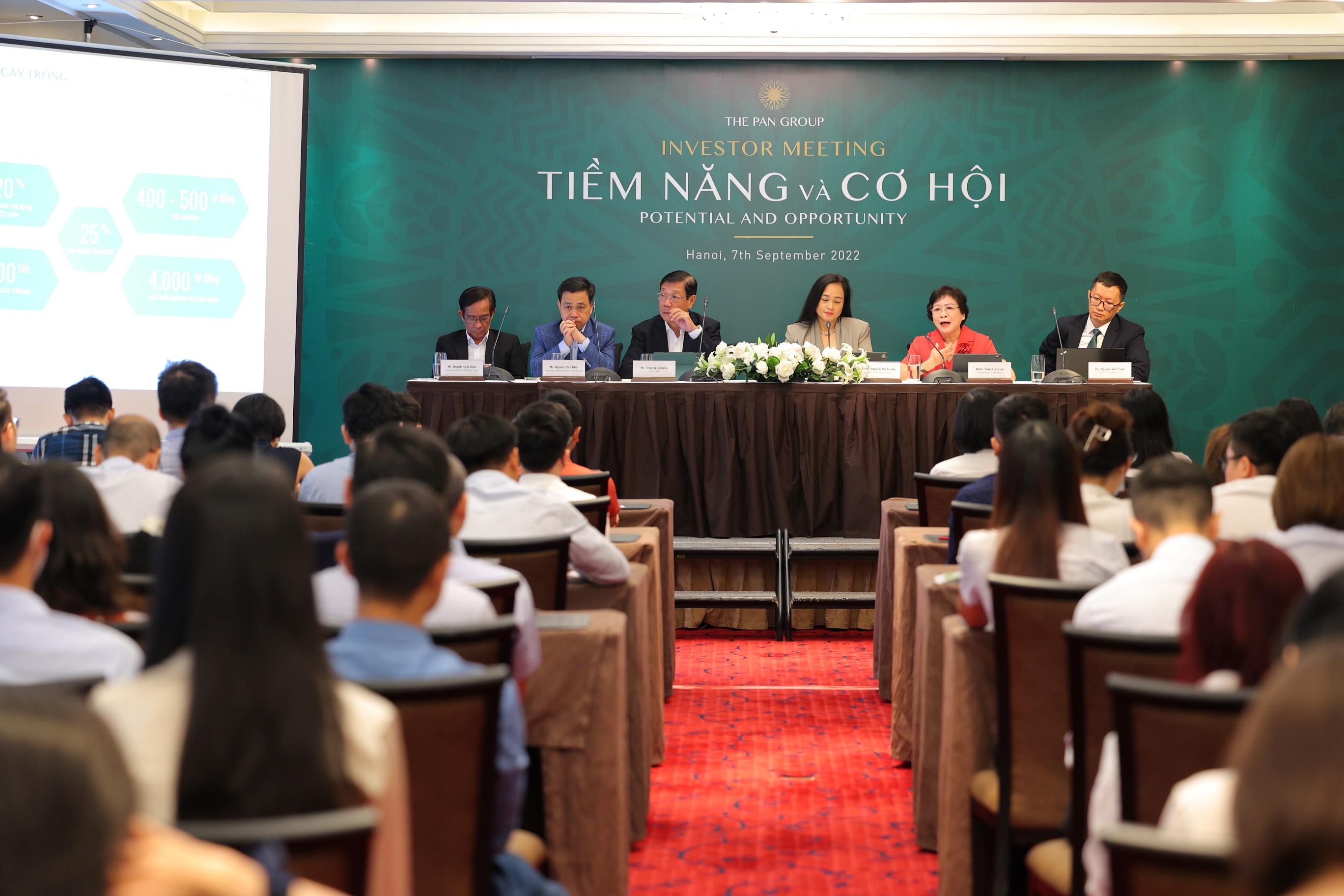 PAN tổ chức&nbsp;buổi gặp gỡ nh&agrave; đầu tư 