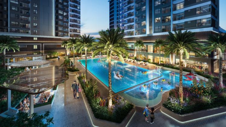 Không gian sống đa tiện ích tại Akari City giúp cân bằng cảm xúc, tái tạo năng lượng sống mỗi ngày.