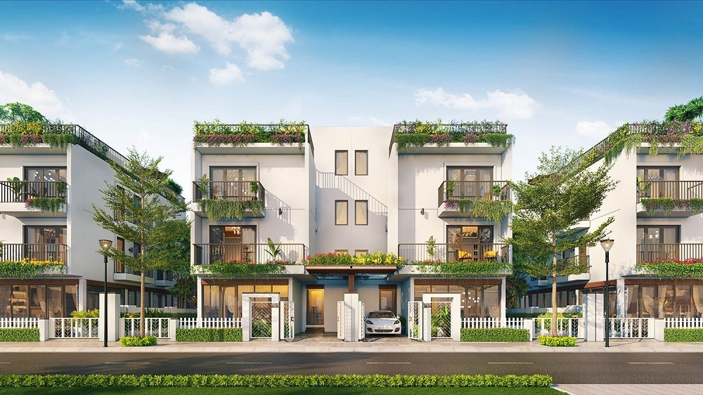 Kh&ocirc;ng gian sống trong l&agrave;nh, hiện đại (Minh họa: dự &aacute;n Vlasta - Sầm Sơn).