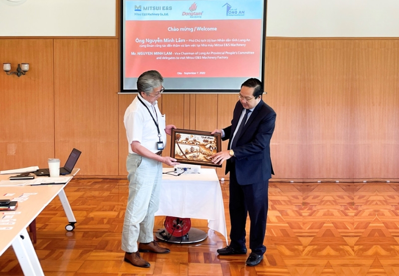 Long An province and Dong Tam Group delegation visit Japan