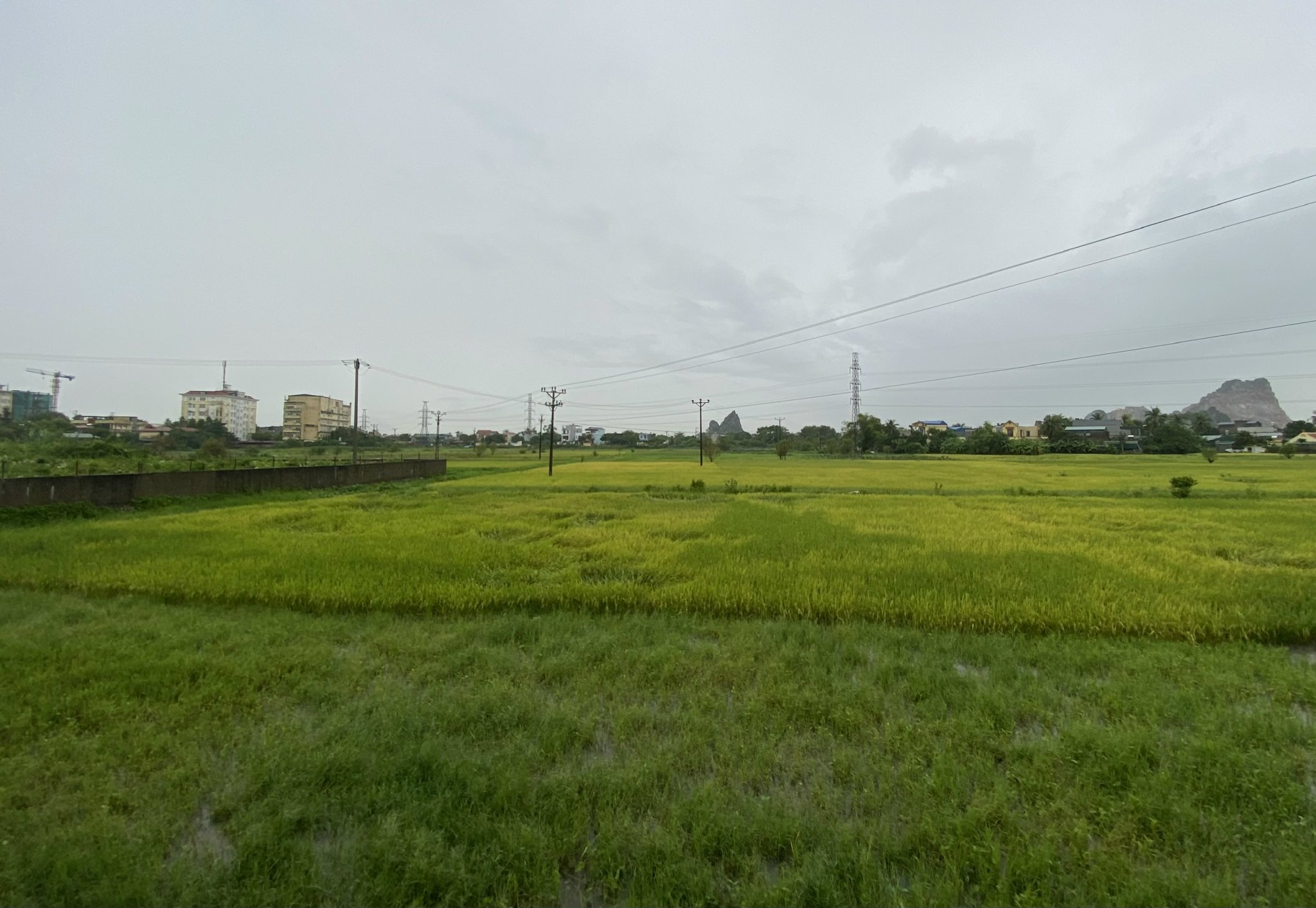 Hiện trạng mặt bằng Khu dân cư phía Tây đường Hải Thượng Lãn Ông phường Quảng Thắng