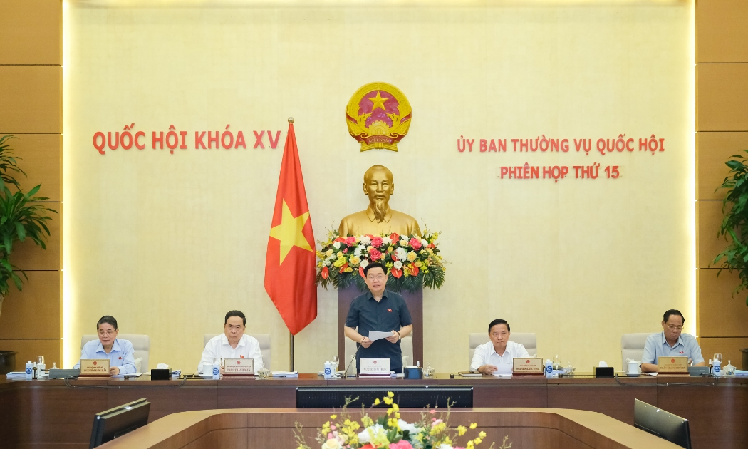 Ủy ban Thường vụ Quốc hội khai mạc phiên họp thường kỳ lần thứ 15 - Ảnh: Quochoi.vn