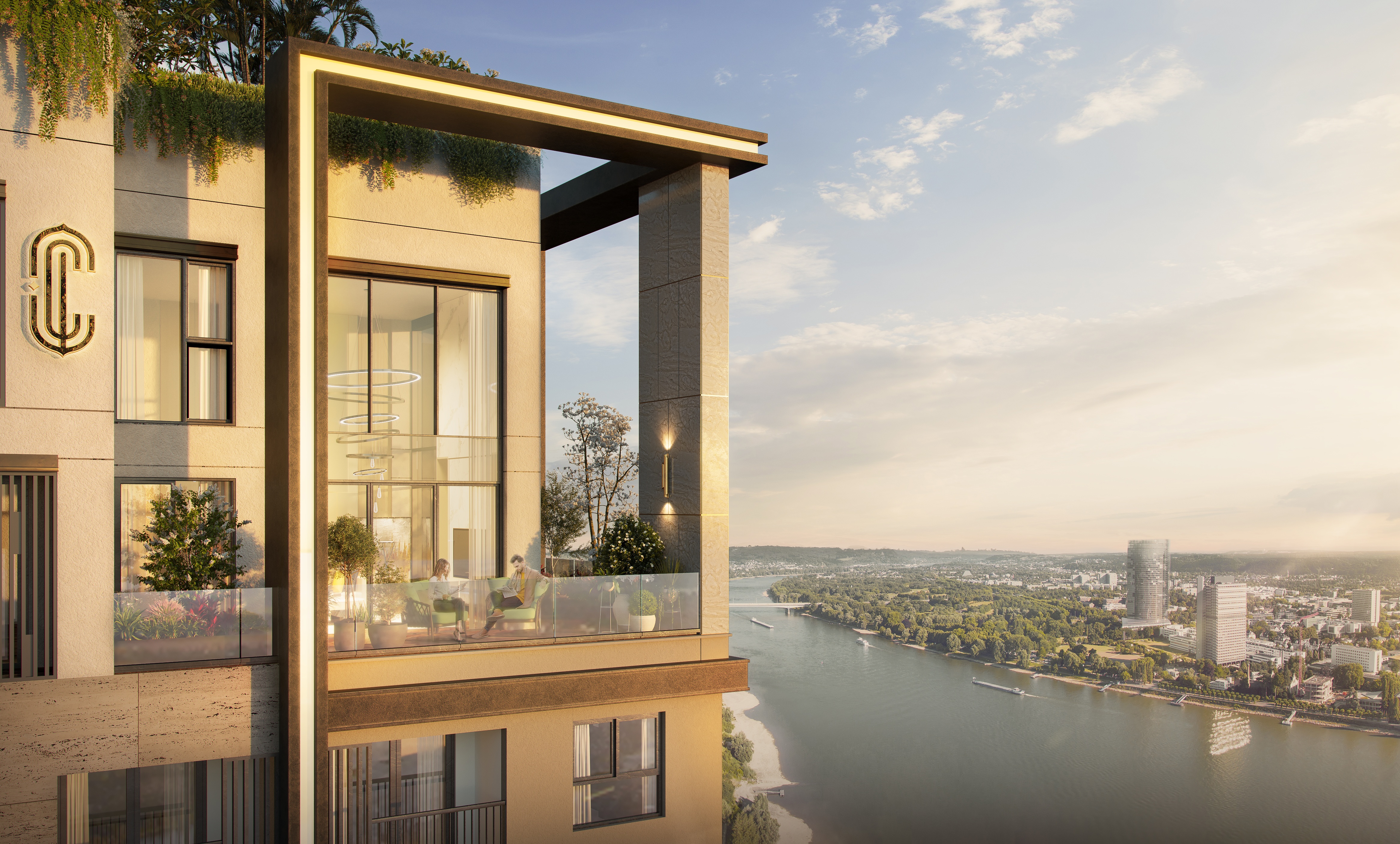 Tầm nhìn sông Sài Gòn từ C-River View. Ảnh: C-Holdings.