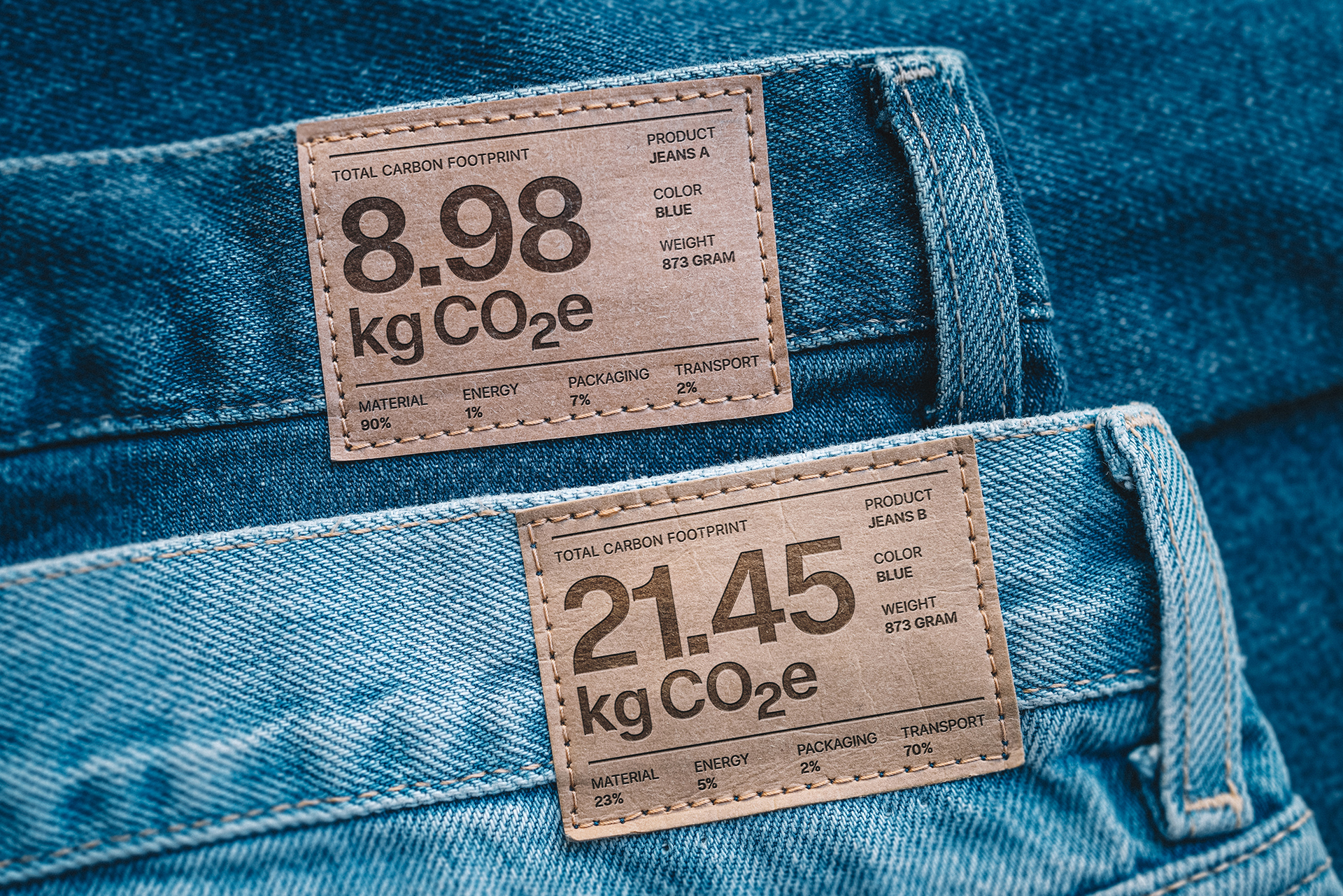 Mới đ&acirc;y nhất, c&aacute;c thương hiệu thời trang từ quần &aacute;o đến gi&agrave;y d&eacute;p đ&atilde; lần lượt d&aacute;n nh&atilde;n chỉ số ti&ecirc;u thụ carbon l&ecirc;n sản phẩm.