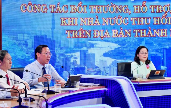 Lãnh đạo TP.HCM cho biết sẽ tạo điều kiện tốt hơn cho người có đất bị thu hồi sớm ổn định cuộc sống và sản xuất - Ảnh: VD.