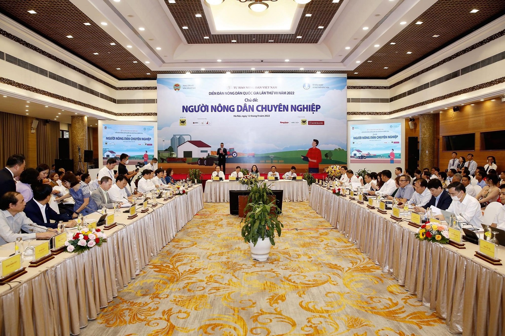 Quang cảnh Diễn đàn nông dân quốc gia