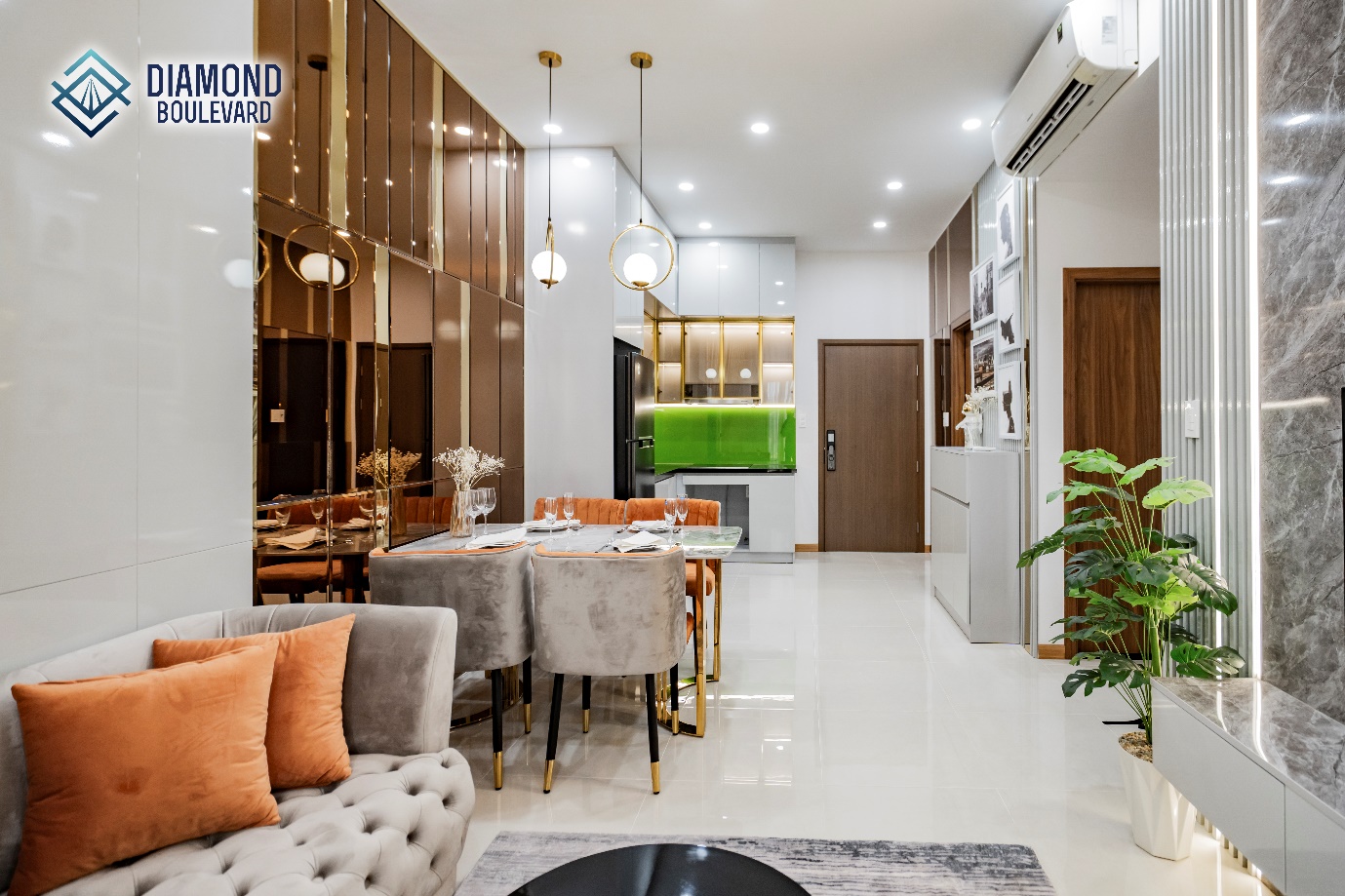 Dự án căn hộ Diamond Boulevard với mức giá hợp lý cùng đầy đủ tiện nghi thu hút giới đầu tư.