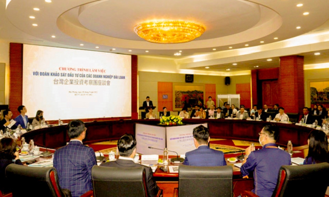 Đoàn doanh nghiệp Đài Loan làm việc tại Hải Phòng