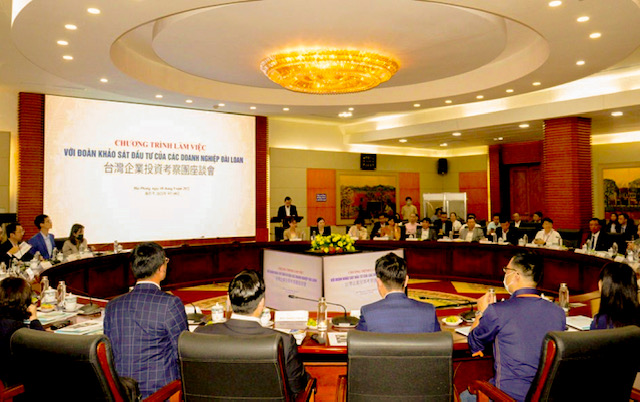 Đoàn doanh nghiệp Đài Loan làm việc tại Hải Phòng 