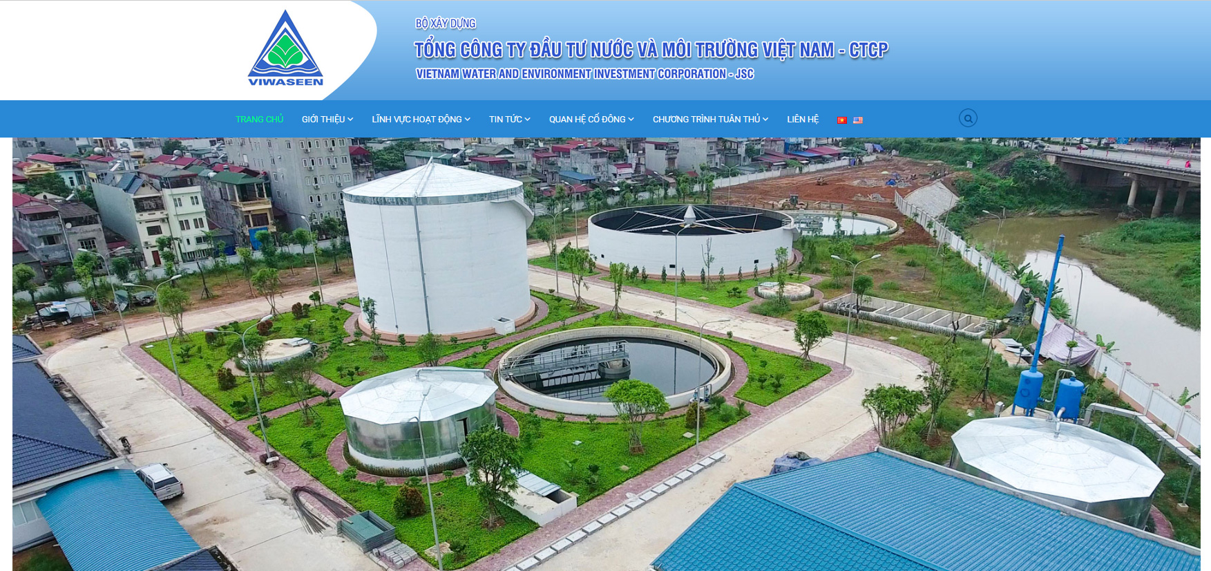 Trang web của công ty.