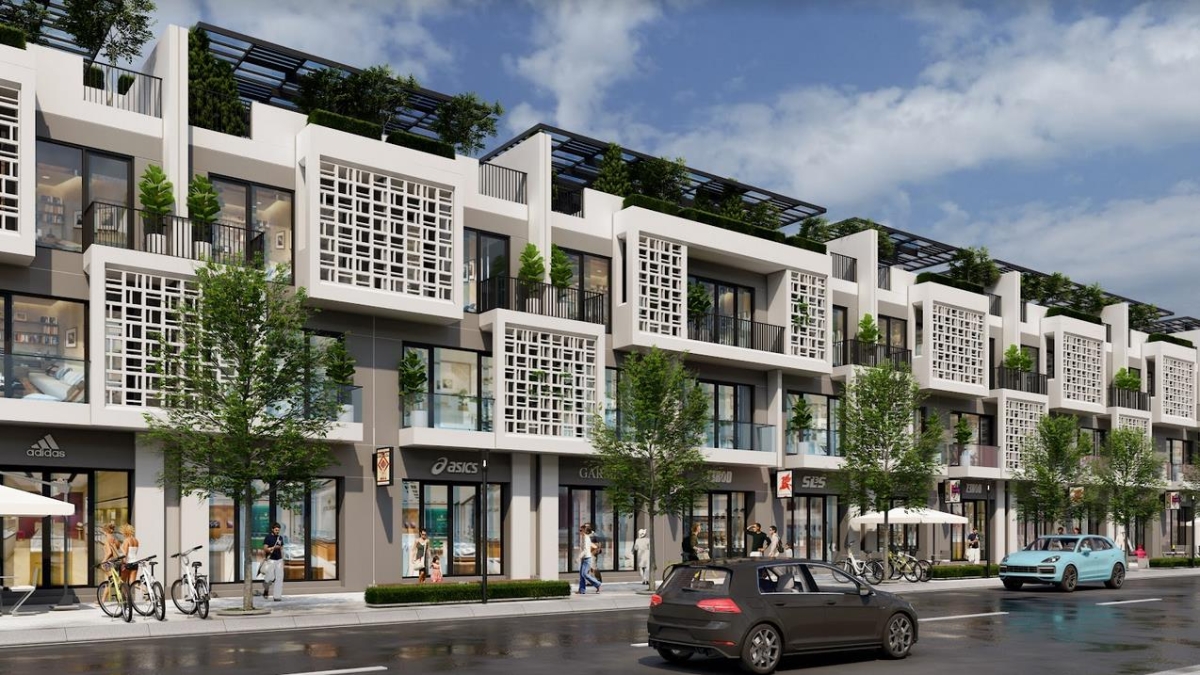 Shophouse tại dự &aacute;n TNR Grand Long Kh&aacute;nh đ&aacute;p ứng đồng thời nhu cầu kinh doanh sinh lời v&agrave; tận hưởng cuộc sống thời thượng của chủ sở hữu.