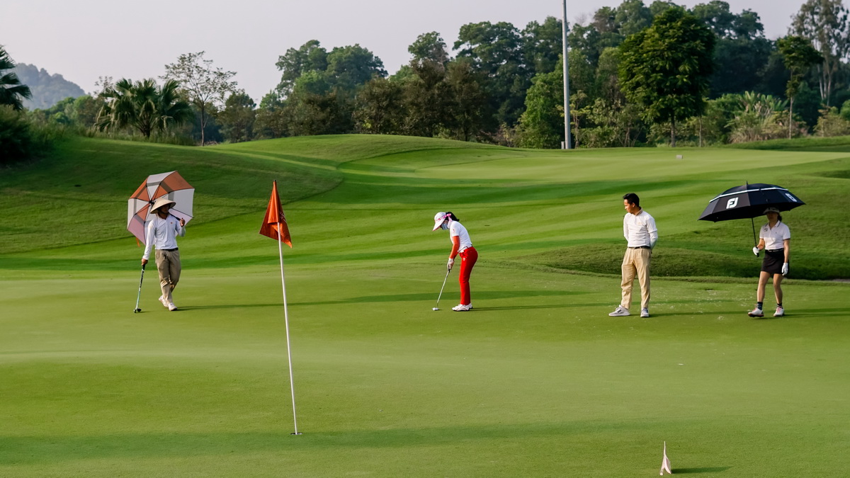 Sân golf Legend Hill nằm tại Sóc Sơn, Hà Nội.