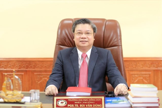 PGS,TS Bùi Văn Dũng, Hiệu trưởng trường Đại học Hồng Đức