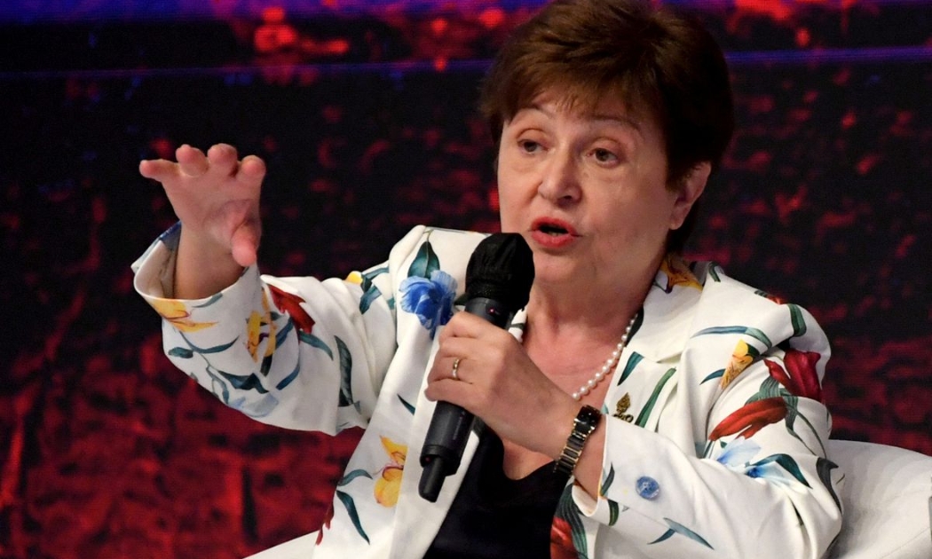 Tổng giám đốc Quỹ Tiền tệ Quốc tế (IMF) Kristanlina Georgieva - Ảnh: Reuters.