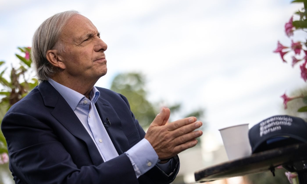 Nhà quản lý quỹ Ray Dalio - Ảnh: Bloomberg.