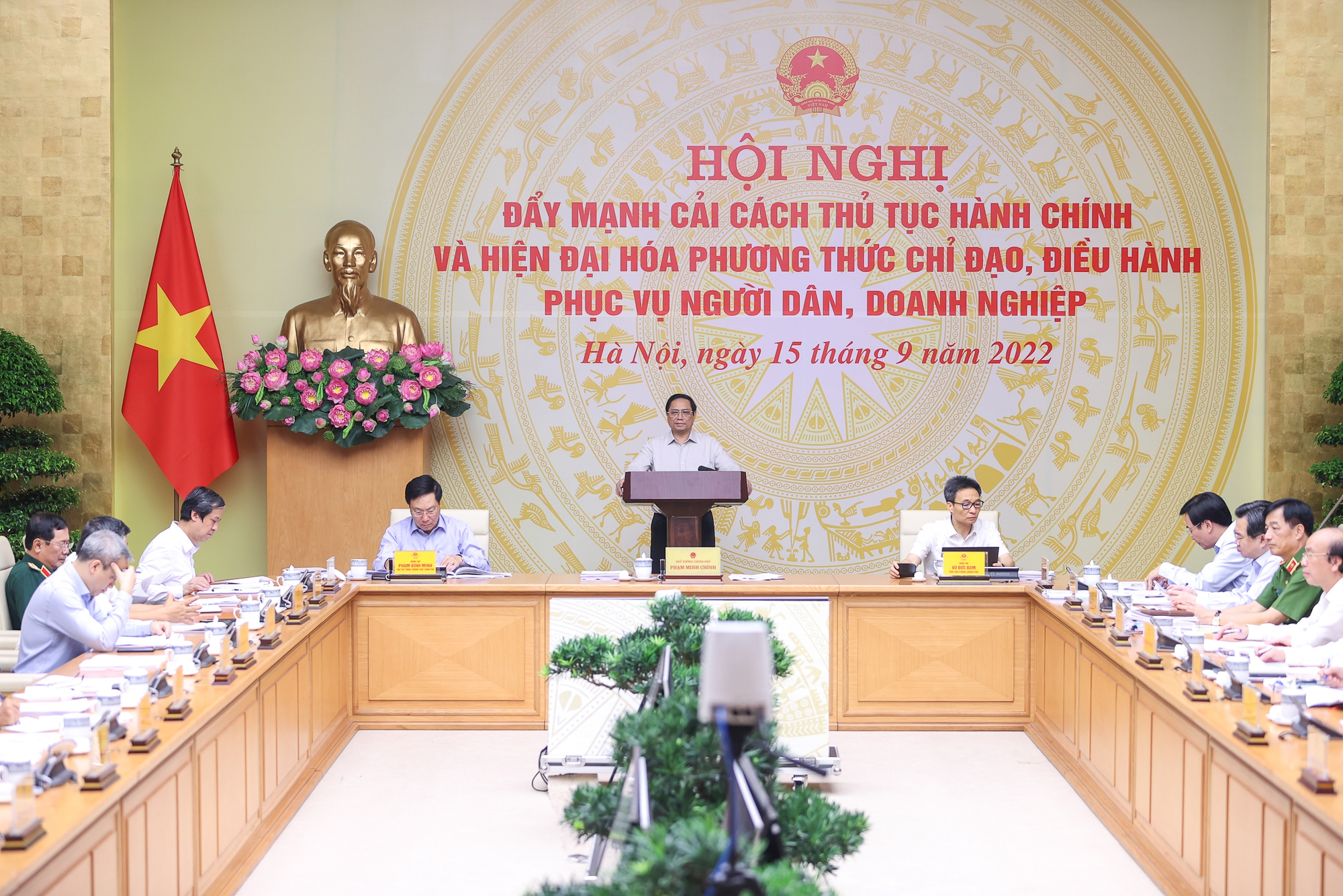To&agrave;n cảnh hội nghị - Ảnh: VGP