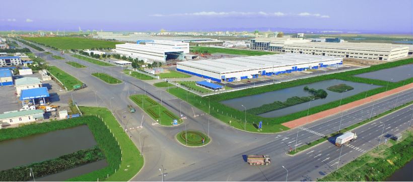 Khu Công nghiệp Deep C (Hải Phòng) phát triển theo mô hình khu công nghiệp sinh thái với sự hỗ trợ từ dự án UNIDO và Chính phủ Thụy Sỹ.