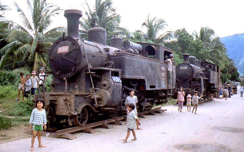 Những đầu máy xe lửa bánh răng cưa cuối cùng của tuyến Tháp Chàm - Đà Lạt, sau khi bị 