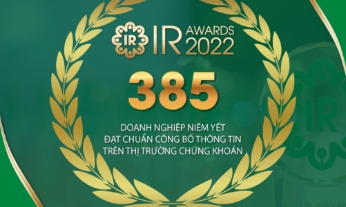 Gọi tên các doanh nghiệp xuất sắc tại IR Awards 2022