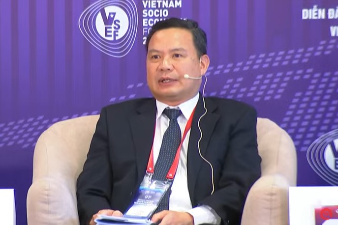 Thứ trưởng Bộ Lao động - Thương binh và Xã hội Lê Văn Thanh chia sẻ các giải pháp nâng cao chất lượng nguồn nhân lực. Ảnh - Quochoi.vn. 