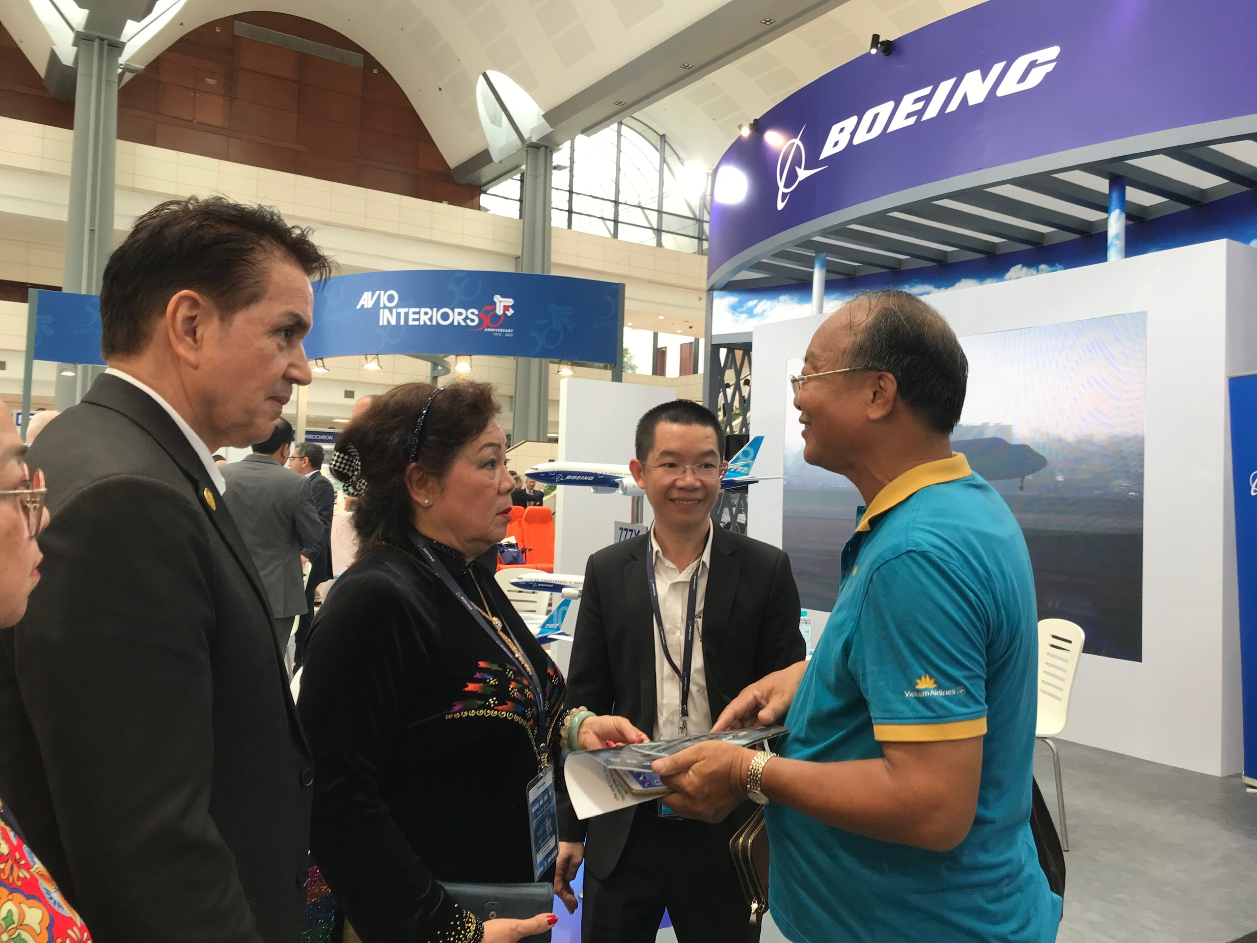 Triển l&atilde;m quốc tế H&agrave;ng kh&ocirc;ng Việt Nam 2022 mở ra nhiều cơ hội kết nối kinh doanh, chia sẻ c&aacute;c cơ hội mới, gi&uacute;p phục hồi v&agrave; ph&aacute;t triển h&agrave;ng kh&ocirc;ng Việt.