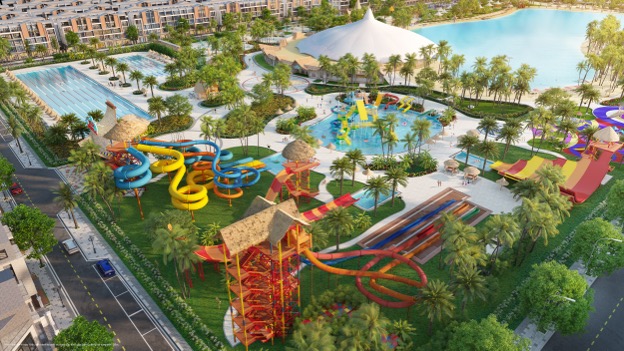 Vịnh biển kỳ quan 4 mùa quy mô hàng đầu châu Á - tiện ích điểm nhấn của dự án Vinhomes Ocean Park 3 - The Crown.