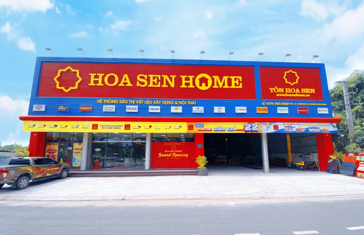 Hàng loạt ưu đãi mừng Khai trương Siêu thị Hoa Sen Home Chợ Mới 2 - An Giang.