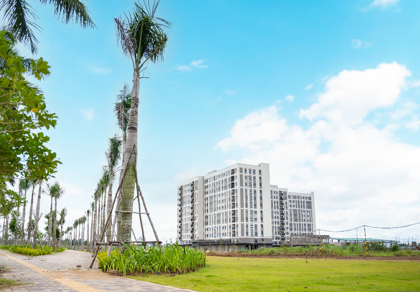 EHome Southgate giai đoạn 1 đã xây dựng hoàn thiện và bàn giao cho khách hàng.