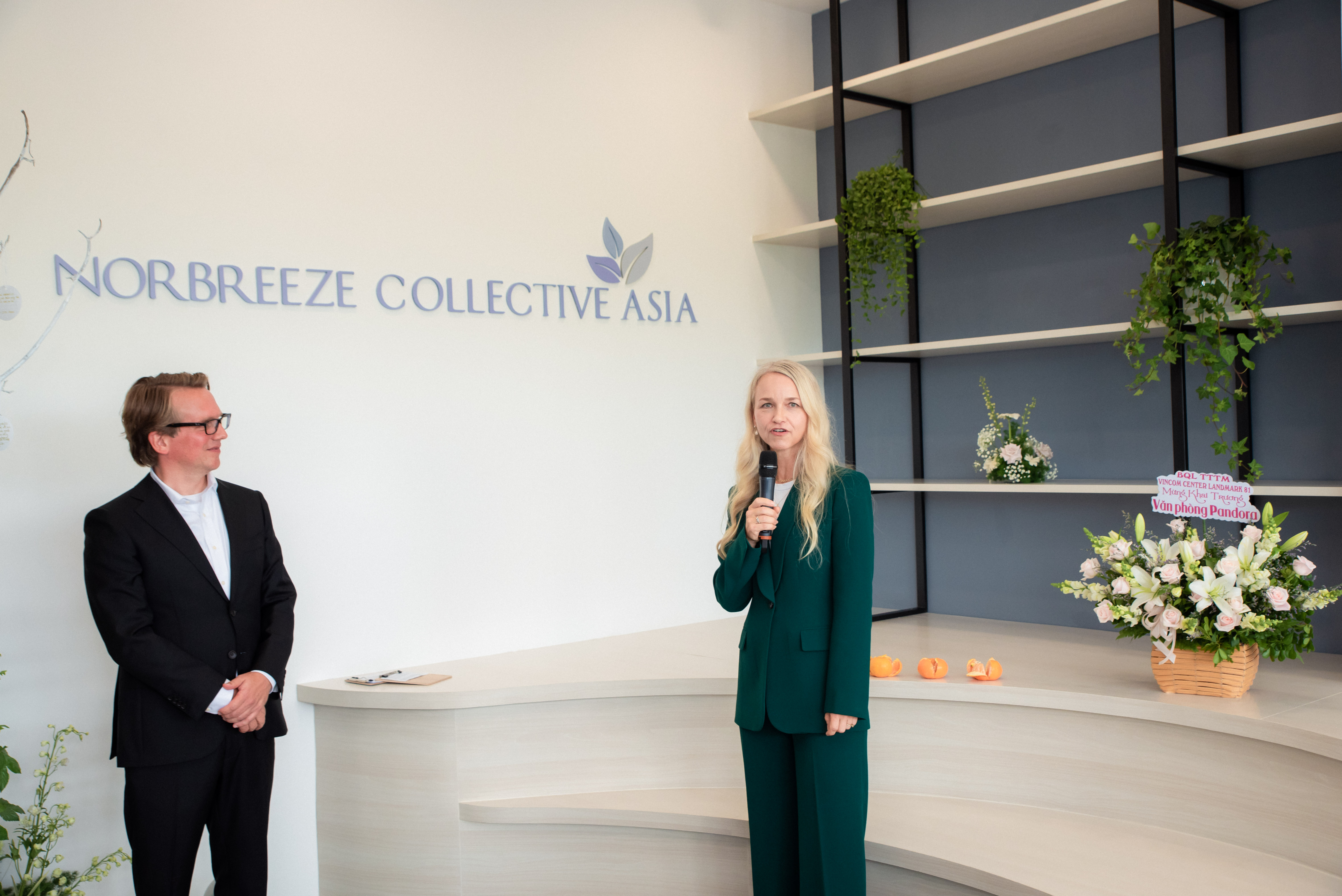 Founders of the Norbreeze Group, Mr. Anders Peter Juel Sauerberg and Ms. Anne Trads Juel Sauerberg. Photo by Norbreeze Group