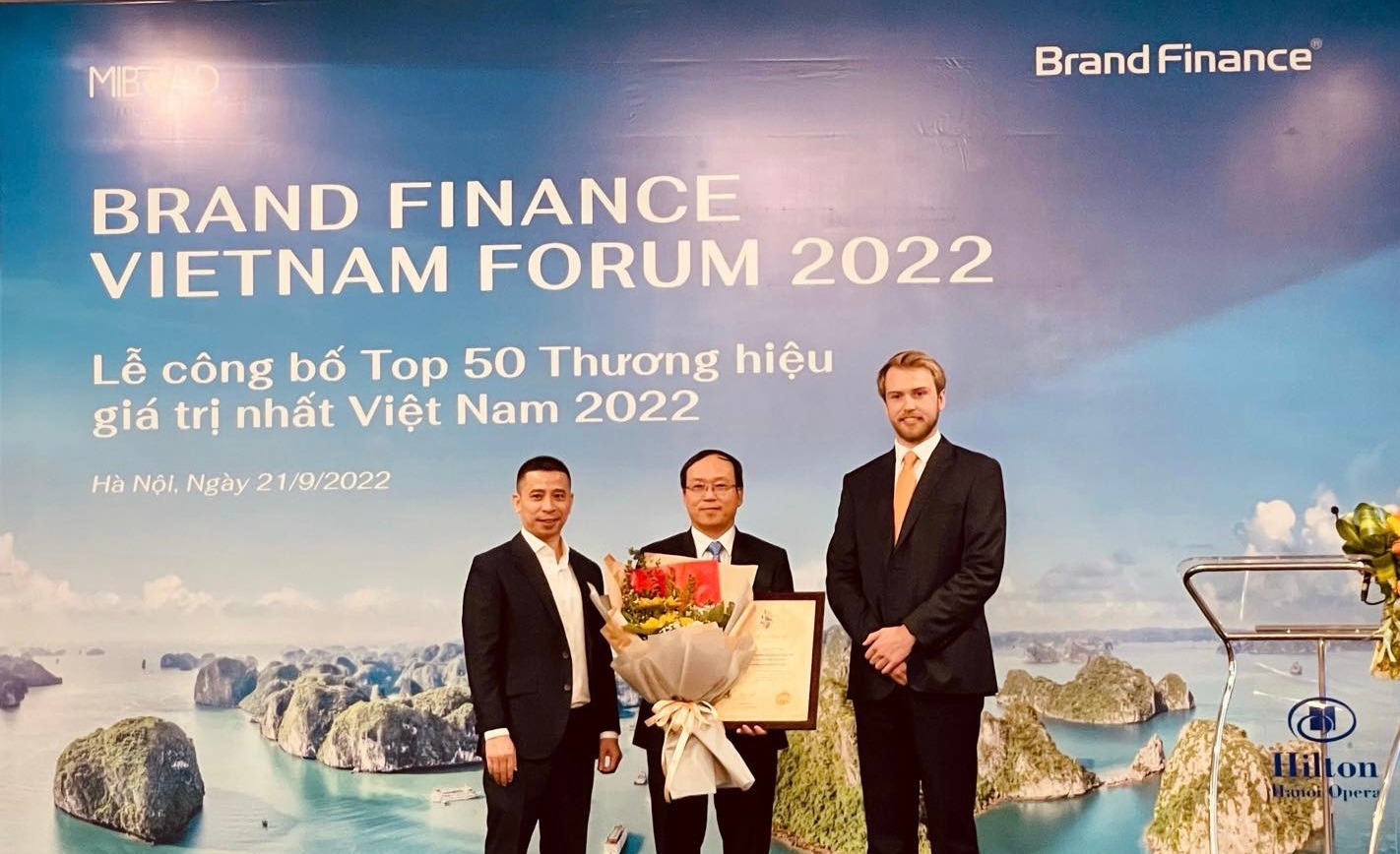 Bảo Việt nằm trong TOP 50 thương hiệu gi&aacute; trị nhất Việt Nam năm 2022.