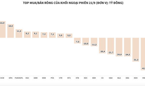 Khối ngoại trở lại bán ròng 130 tỷ đồng, xả nhiều cổ phiếu bất động sản