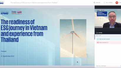 Readiness for ESG journey in Vietnam and experience from Thailand