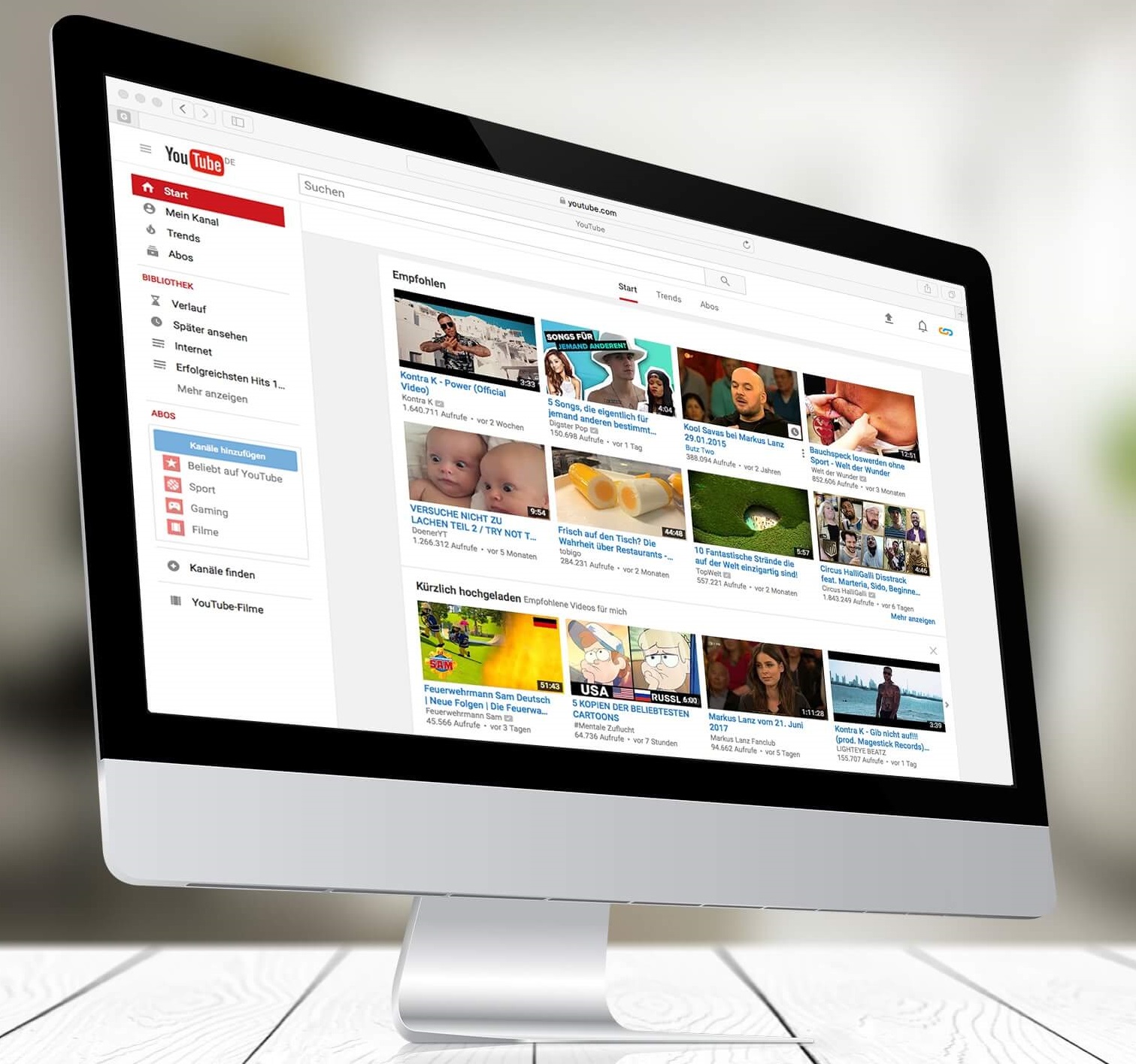 YouTube vừa đưa ra chính sách khuyến khích các nhà sáng tạo nội dung kiếm tiền từ video dạng ngắn, giữ 45% doanh thu. (Ảnh minh họa). 