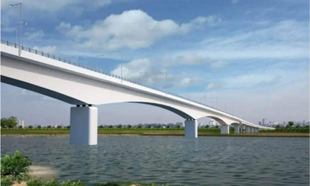 Phối cảnh cầu Kênh Vàng. Ảnh: Cổng thông tin điện tử tỉnh Bắc Ninh