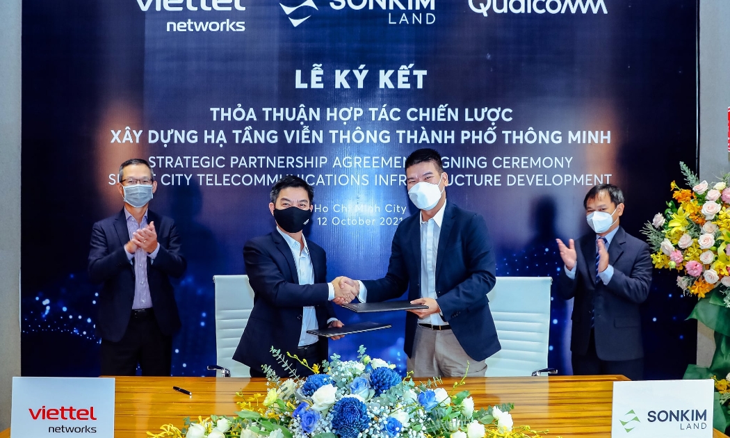 SonKim Land bắt tay cùng Qualcomm và Viettel Networks kiến tạo nên đô thị thông minh The 9 Stellars .