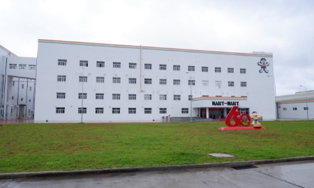 Nhà máy Want Want Việt Nam tại khu công nghiệp Long Giang - Tiền Giang.