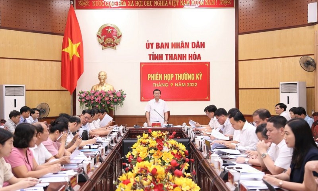 UBND tỉnh Thanh Hoá tổ chức phiên họp thường kỳ tháng 9/2022