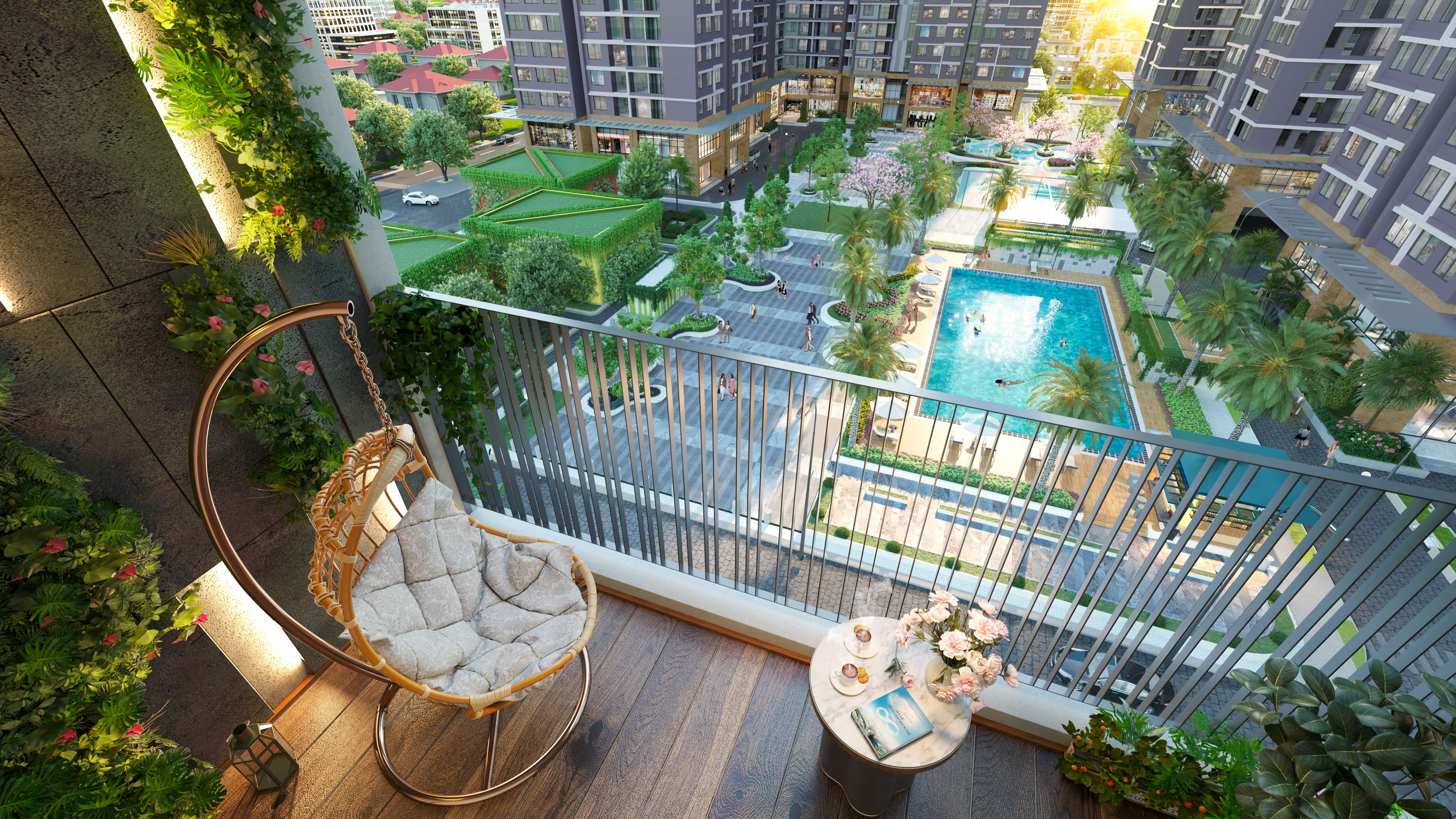 C&aacute;c tiện &iacute;ch tại Hanoi Melody Residences đều hướng tới ti&ecirc;u ch&iacute; &ldquo;xanh&rdquo;.