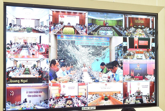 16 địa phương ven biển tham gia họp trực tuyến - Ảnh VGP