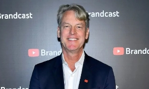 Ông Allan Thygesen trong một sự kiện tại thành phố New York. Ảnh: Getty.