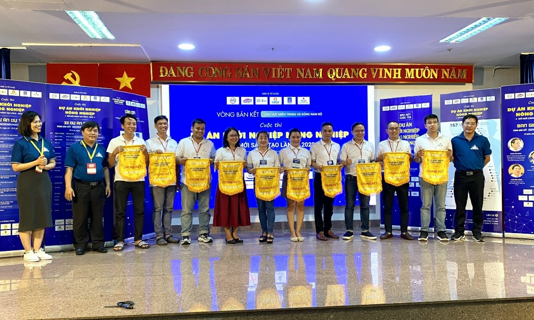 Trao chứng nhận thêm 11 dự án vào chung kết “Dự án khởi nghiệp nông nghiệp – đổi mới sáng tạo” lần 8 chiều 25/9 tại TP.HCM