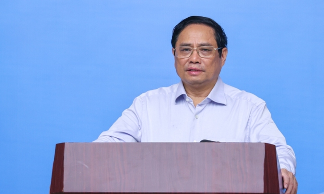 Thủ tướng Chính phủ Phạm Minh Chính phát biểu chỉ đạo tại Hội nghị.
