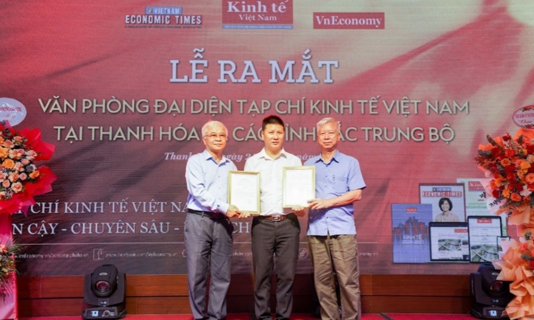 Lễ ra mắt Văn phòng đại diện Tạp chí Kinh tế Việt Nam tại Thanh Hóa