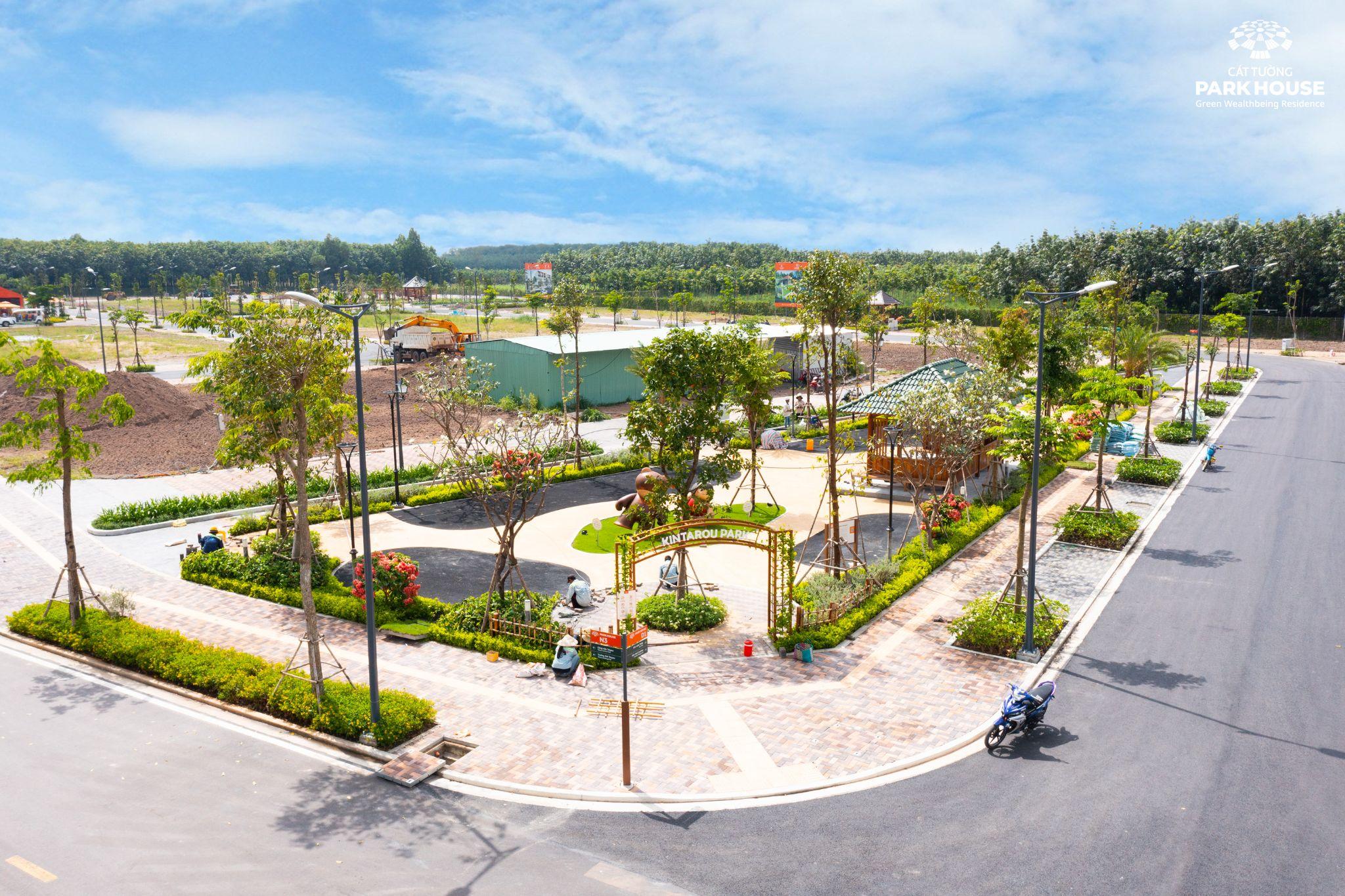 Dự án Cát Tường Park House đã hoàn thiện 100% cơ sở hạ tầng.
