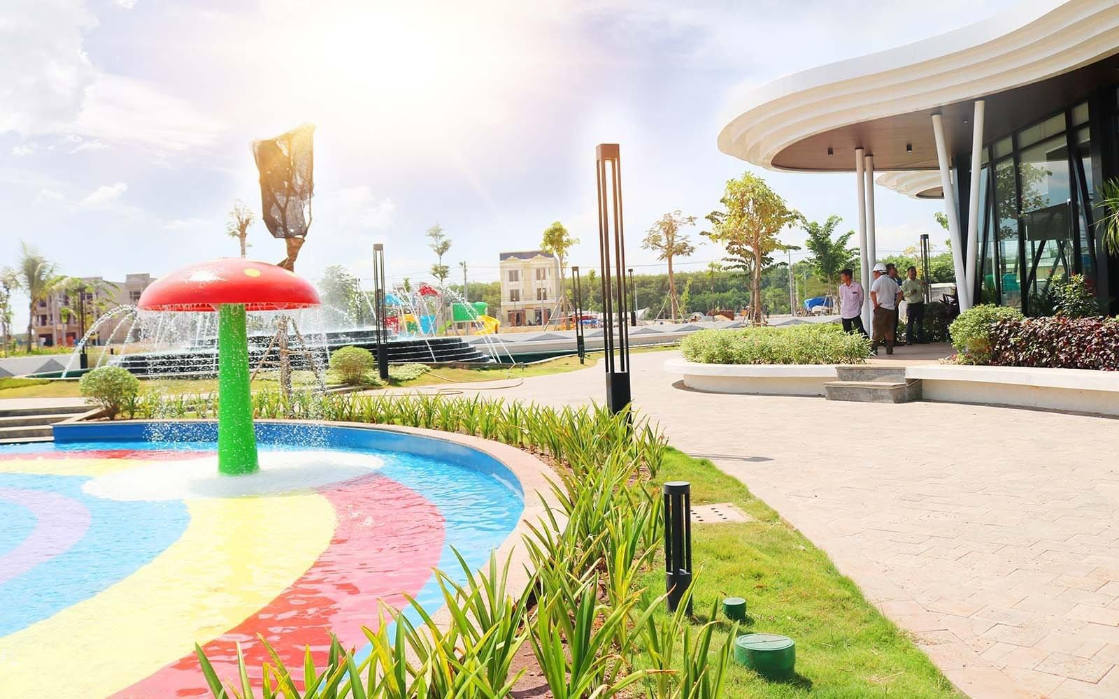 Hạ tầng dự &aacute;n Ph&uacute;c Hưng Golden đ&atilde; ho&agrave;n thiện đồng bộ.